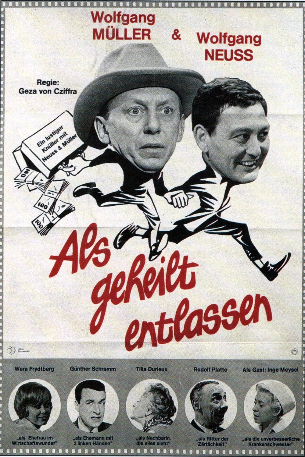 Als geheilt entlassen poster