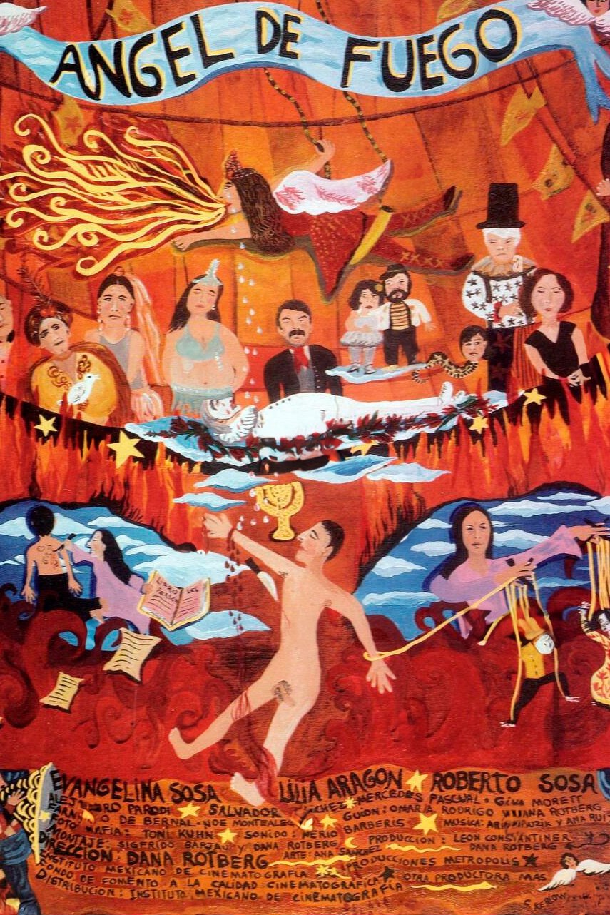 Ángel de fuego poster