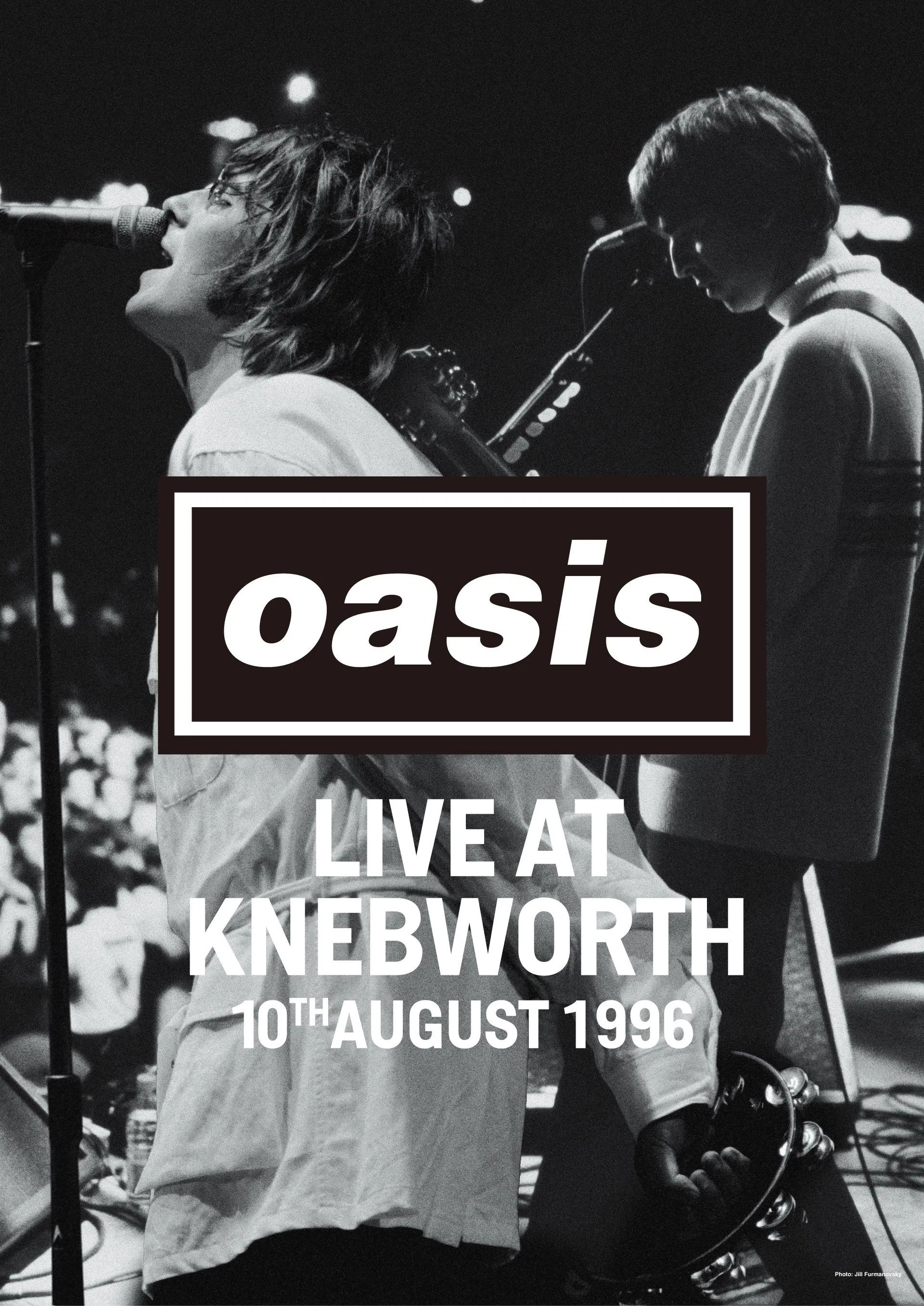 Oasis LIVE AT KNEBWORTH: August 10th, 1996 poster