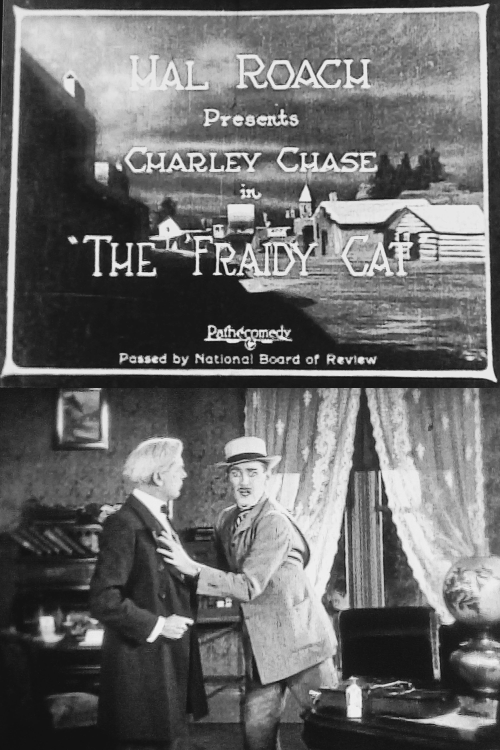 The 'Fraidy Cat poster