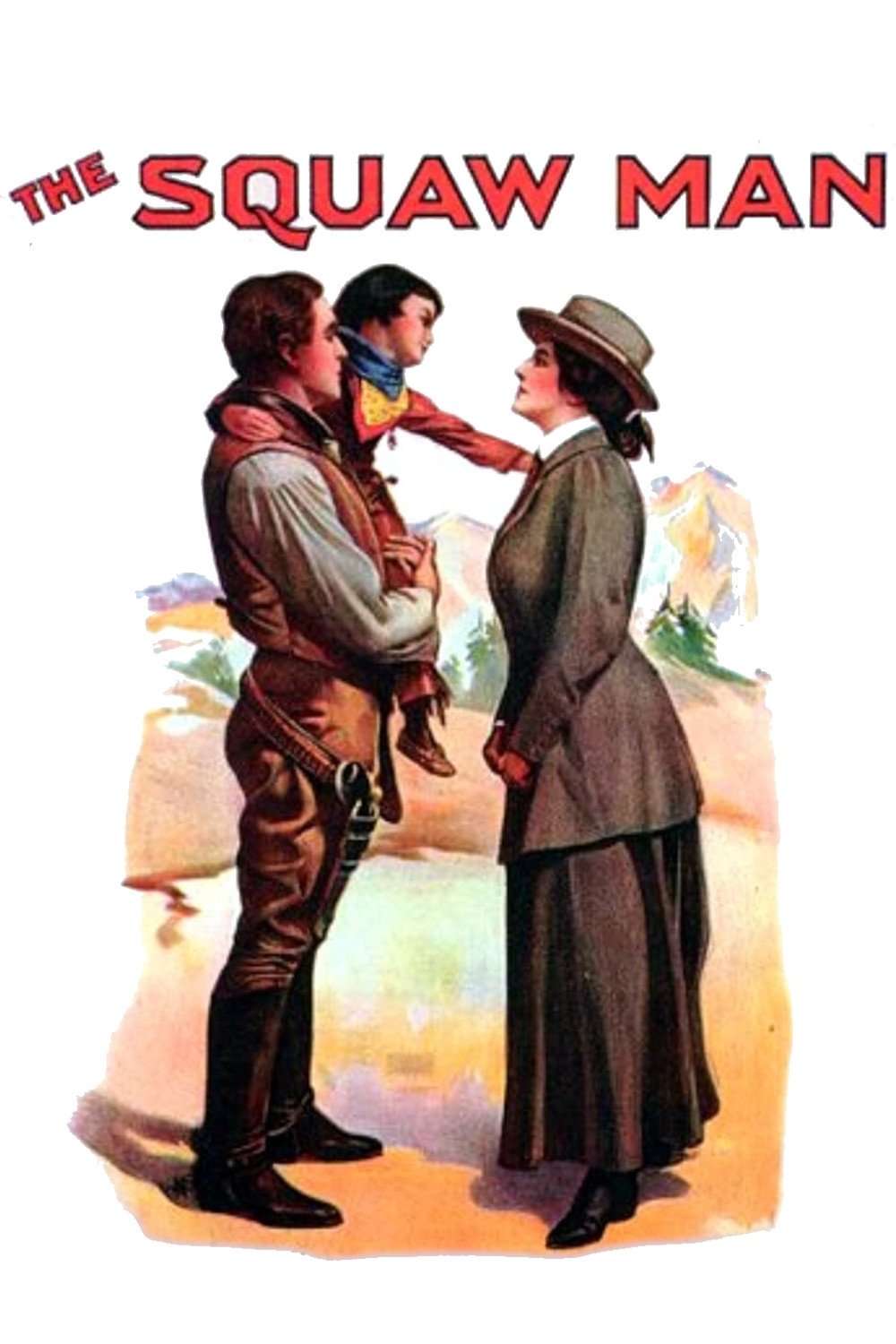 The Squaw Man poster