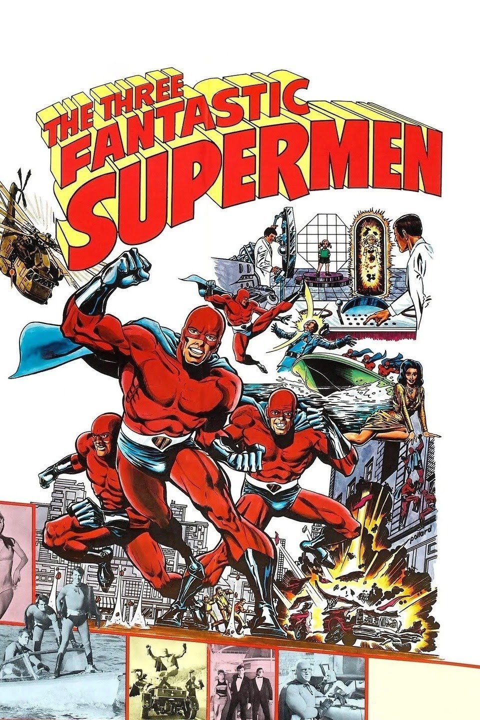 The Three Fantastic Supermen poster